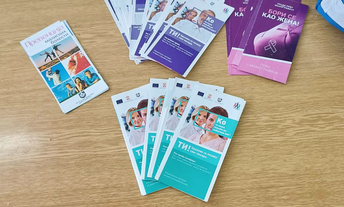 "Март - месец борбе прозив рака" у ДЗ Шид