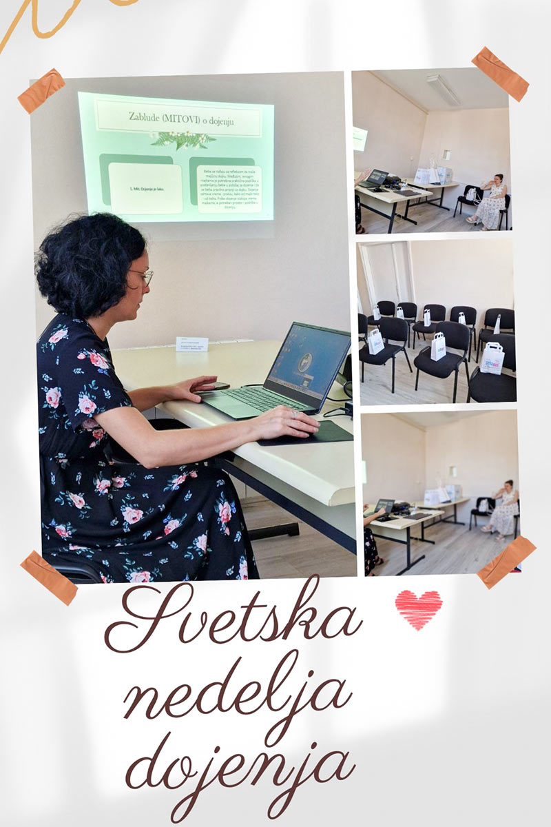 Светска недеља дојења 1-7.августа 2024.године