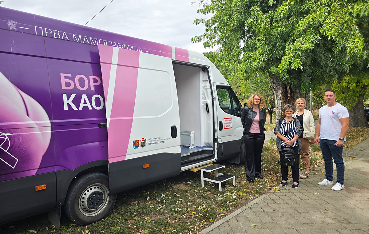 Мобилни мамограф у општини Шид